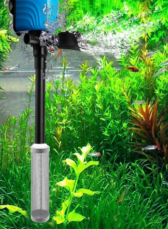 IAFVKAI 16mm Stainless Steel Aquarium Mesh Net Filter Guard Fish Shrimp Inflow Inlet Basket for Aquarium Percolator with Fish Prefilter Intake Sponge Cover - Image 2